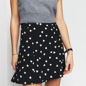 Reformation Flounce Skirt in Luv It (New)